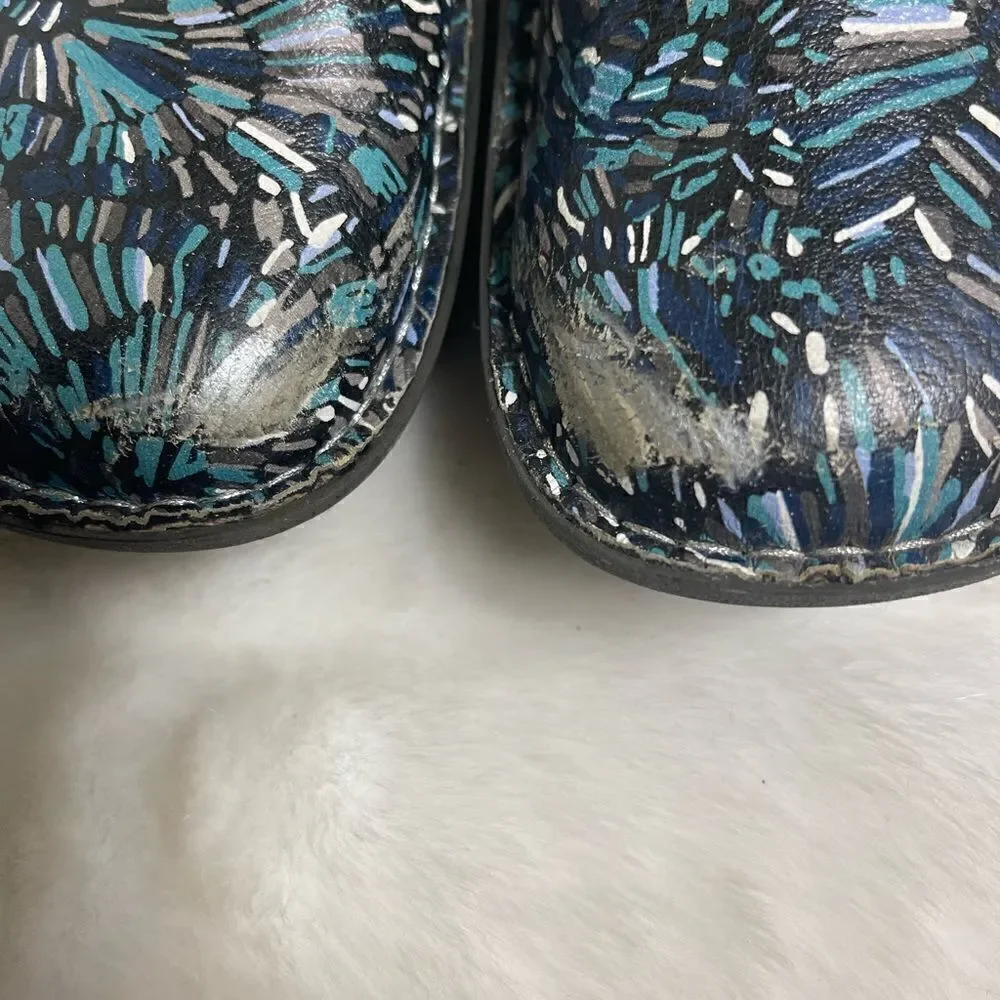 Alegria Paloma multi shades of blue,gray,white & black Mary Jane EUR Siz…